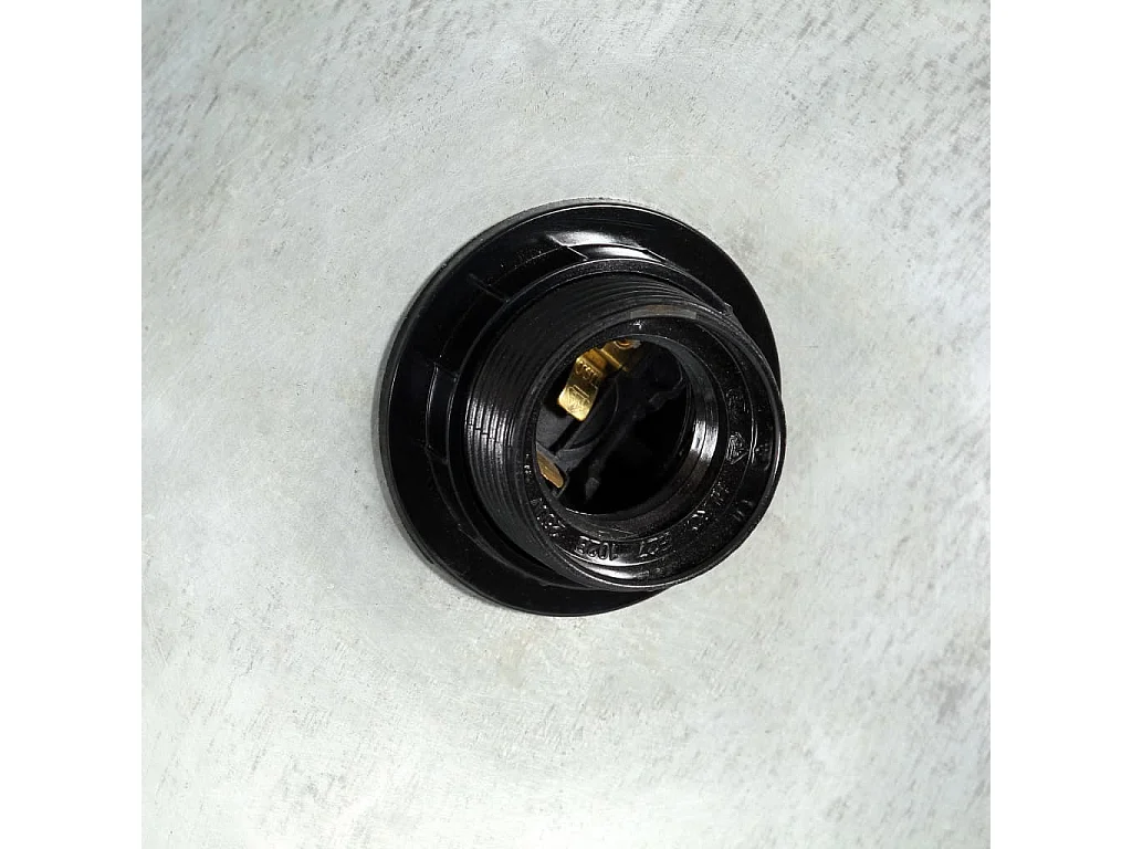 Lampe suspendue industrielle 25 W Argenté Rond 30 cm E27