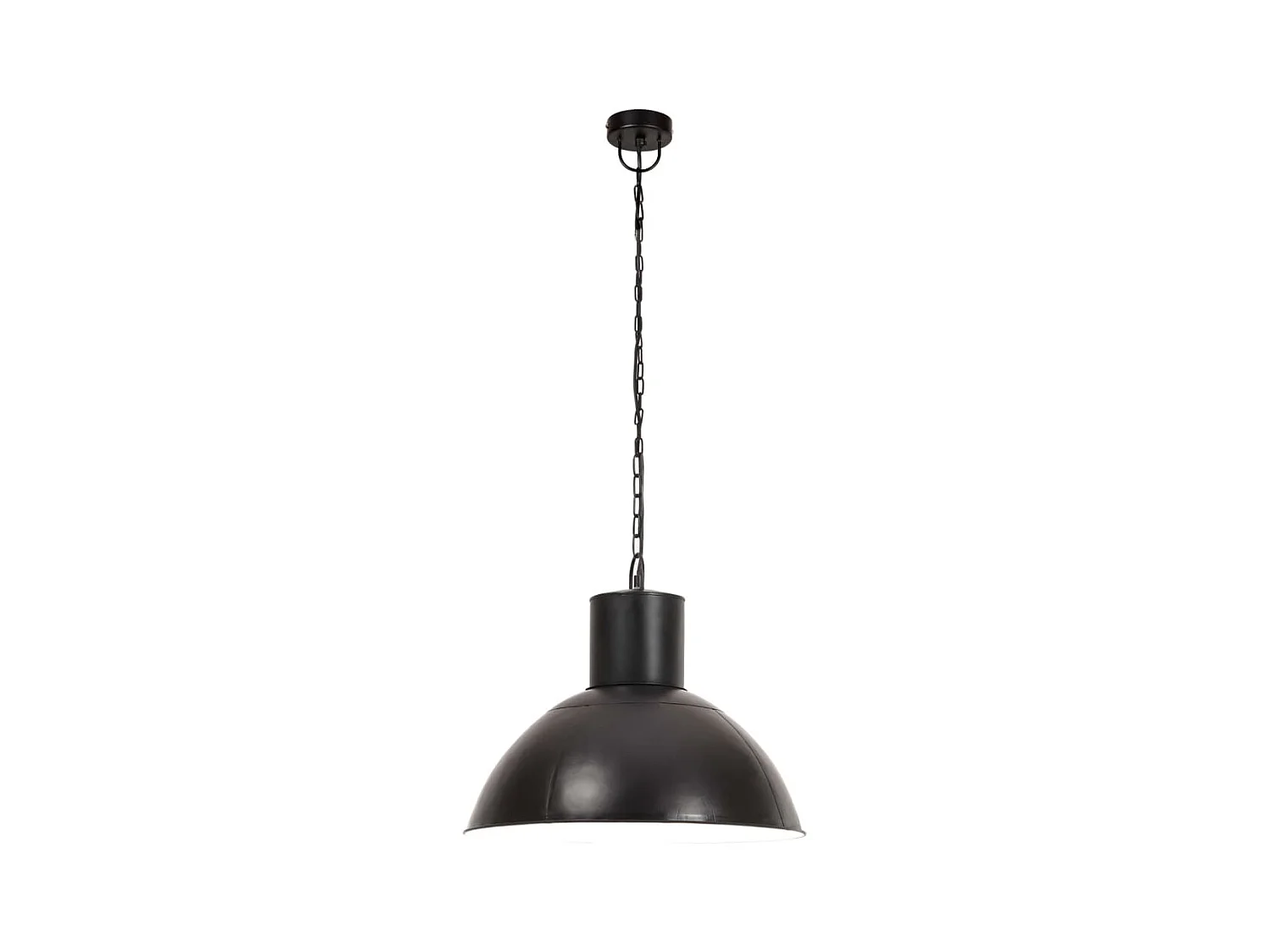 Lampe suspendue 25 W Noir Rond 48 cm E27