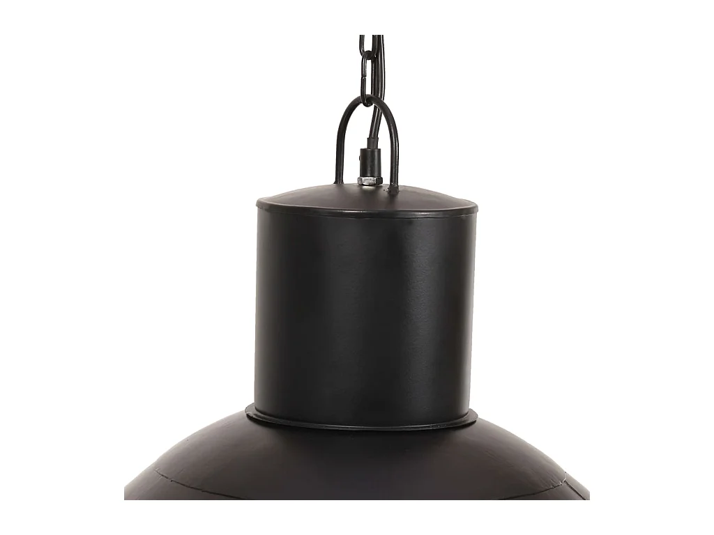 Lampe suspendue 25 W Noir Rond 48 cm E27