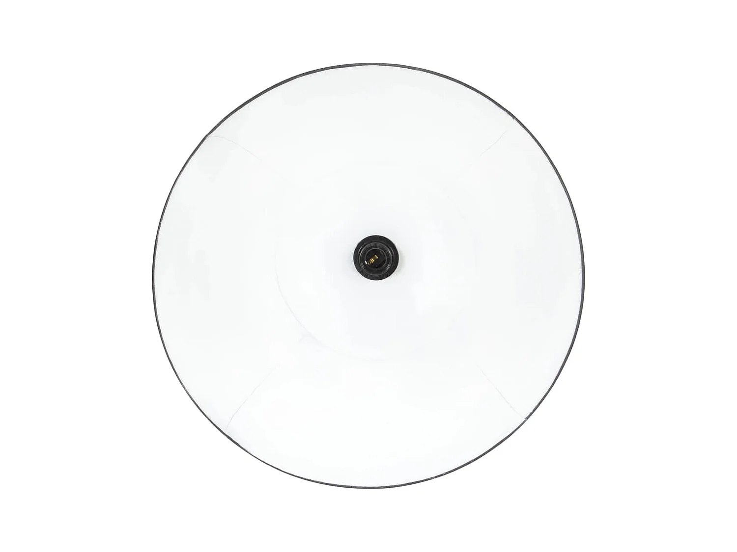 Lampe suspendue 25 W Noir Rond 48 cm E27