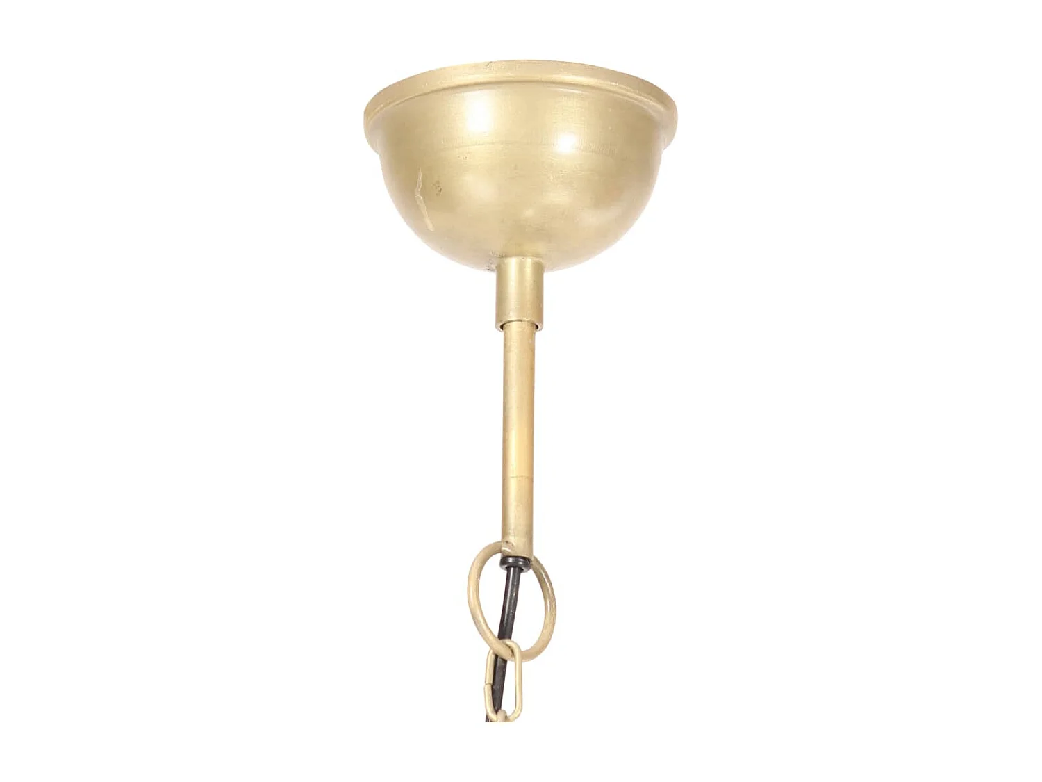 Candeeiro Suspenso Industrial Redondo em Bronze com E27 25W