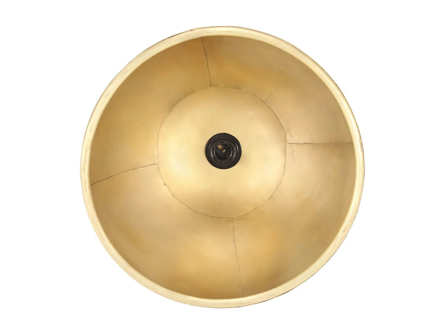 Candeeiro Suspenso Industrial Redondo em Bronze com E27 25W