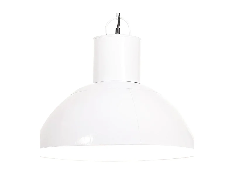 Lampe suspendue 25 W Blanc Rond 48 cm E27