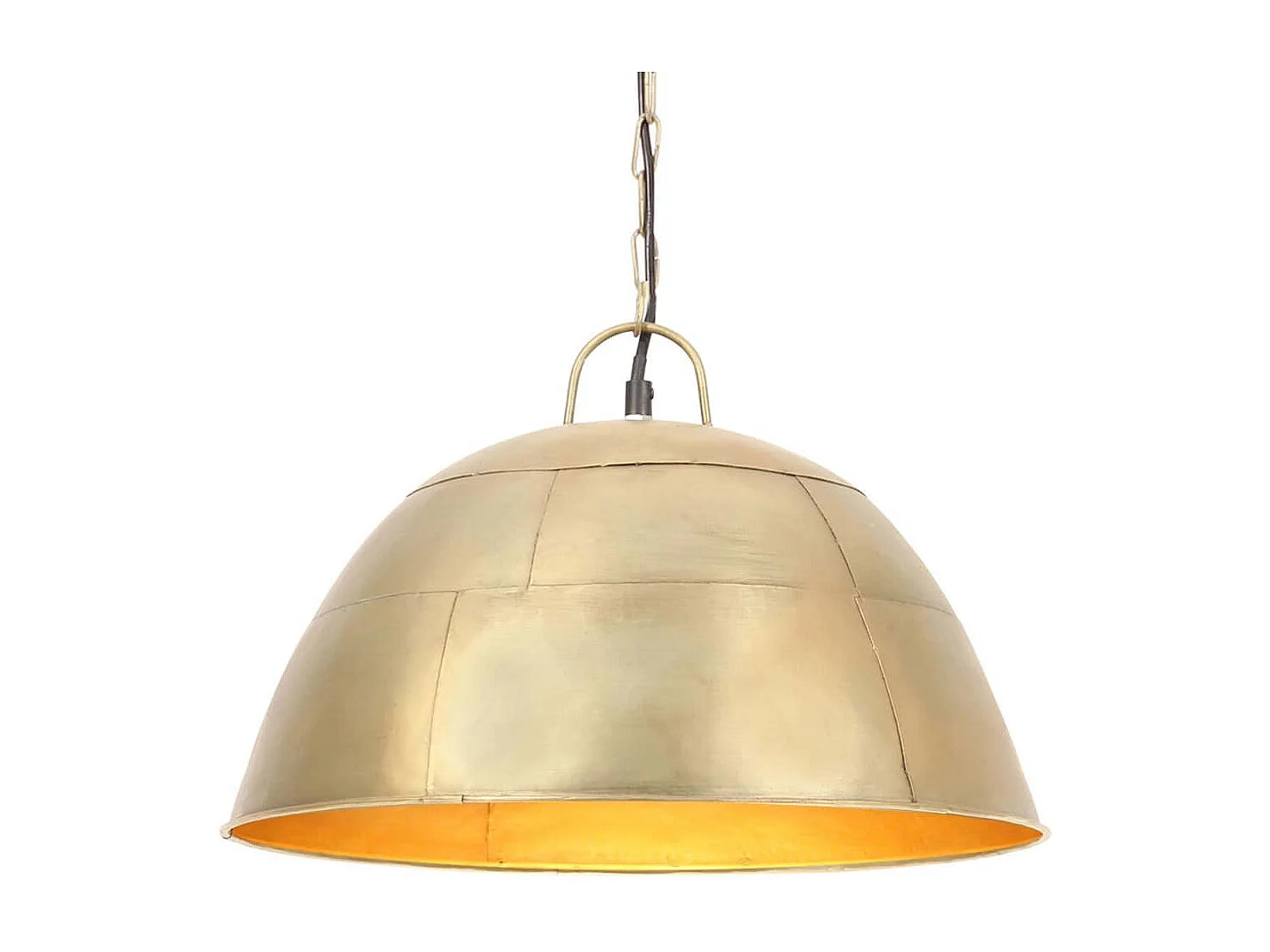 Candeeiro de Teto Vintage Redondo em Bronze com Casquilho E27 de 25W