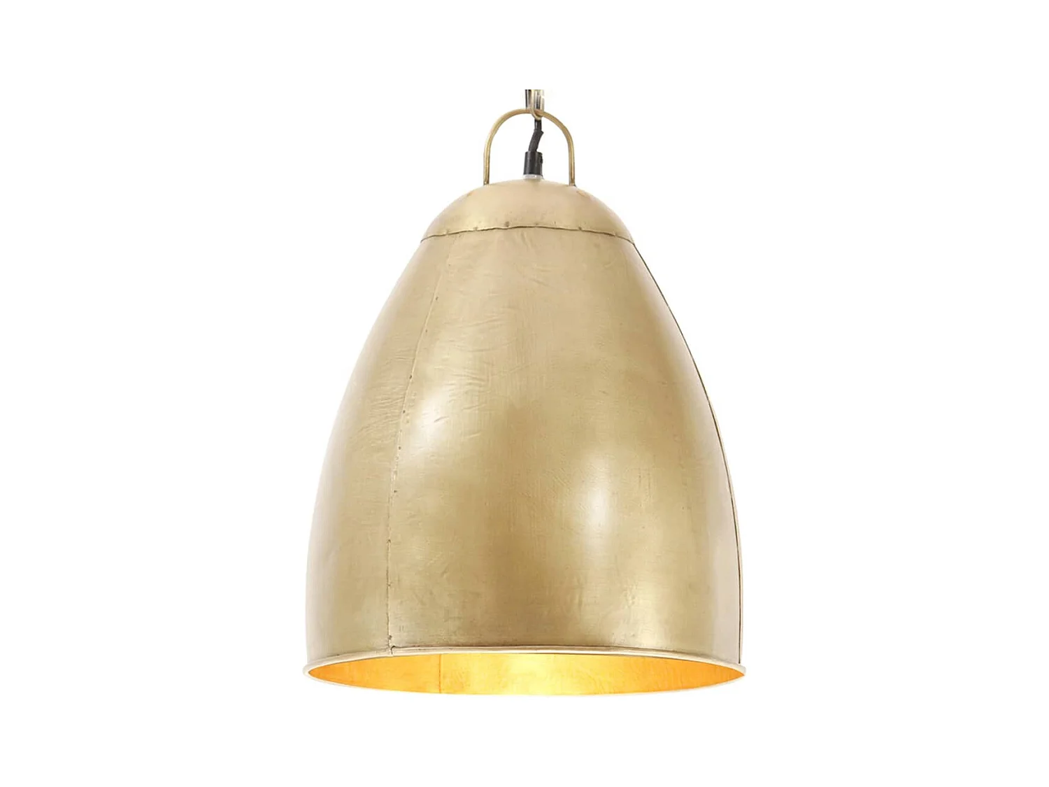 Lampe suspendue industrielle 25 W Laiton Rond 32 cm E27