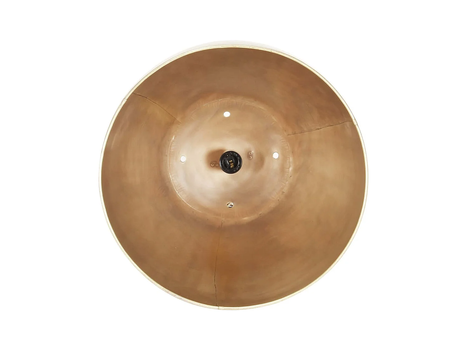 Lampe suspendue industrielle 25 W Laiton Rond 32 cm E27