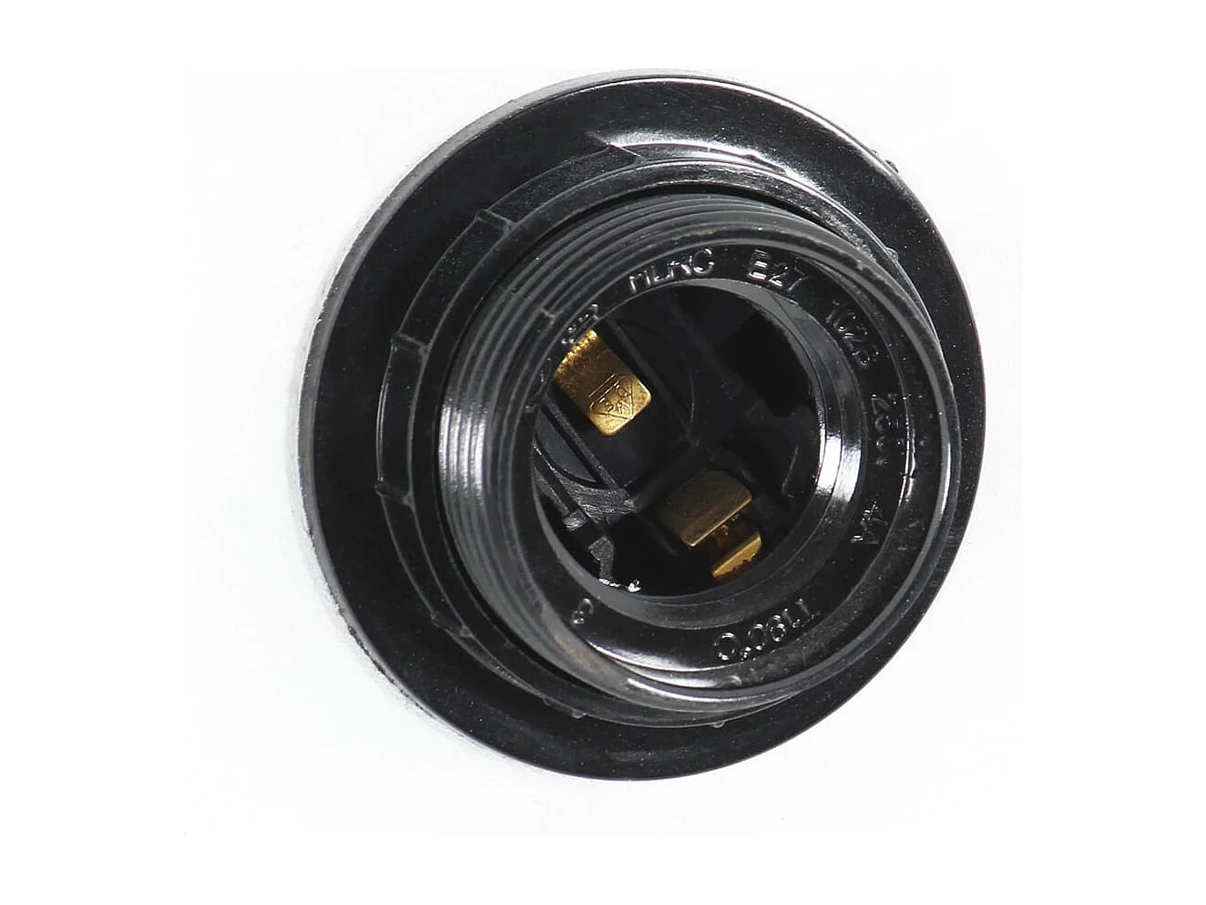 vidaXL Lampe suspendue industrielle 25 W Noir Rond 30 cm E27