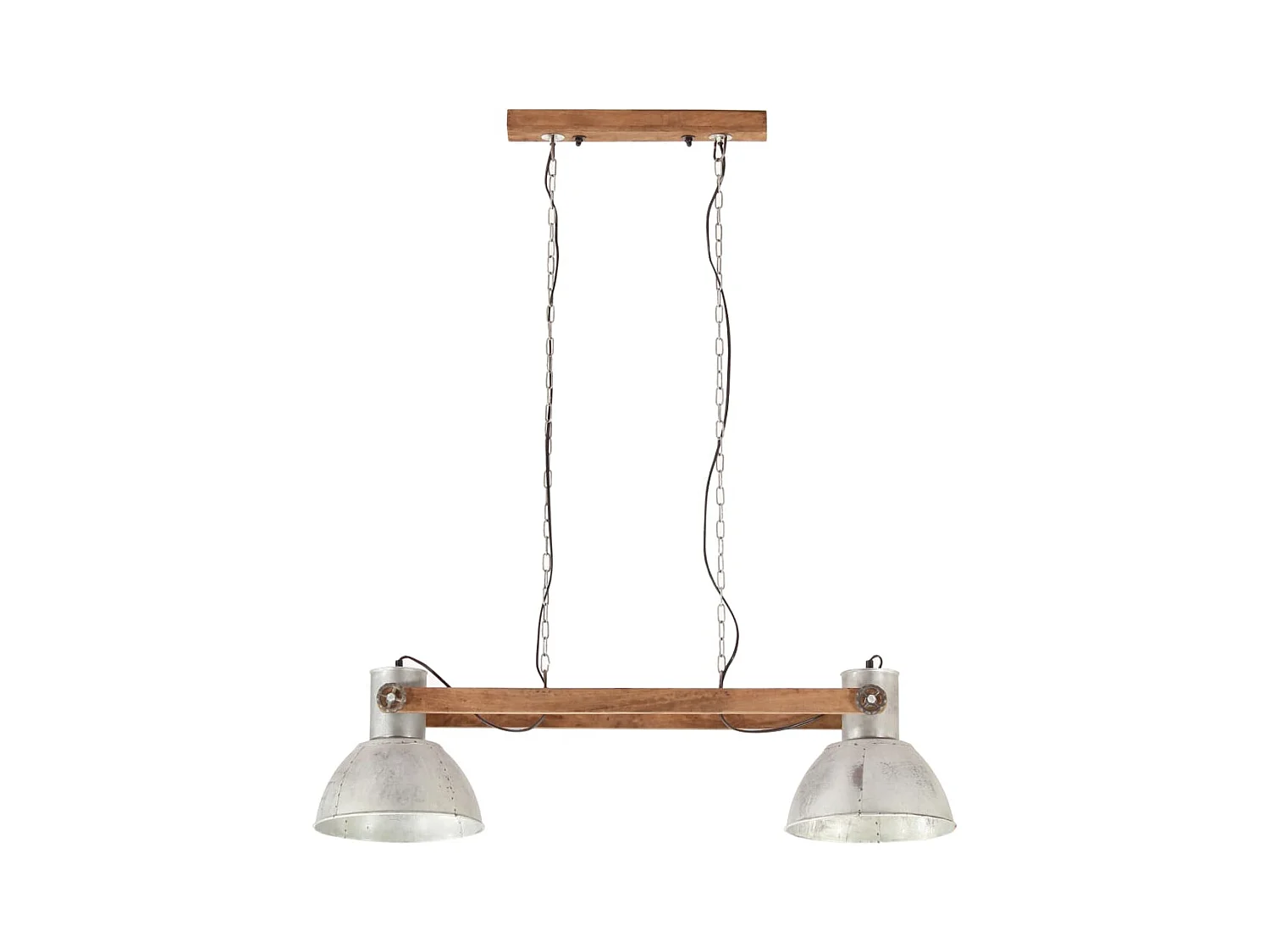 Hängelampe Industriestil 25 W Silbern 109 cm E27