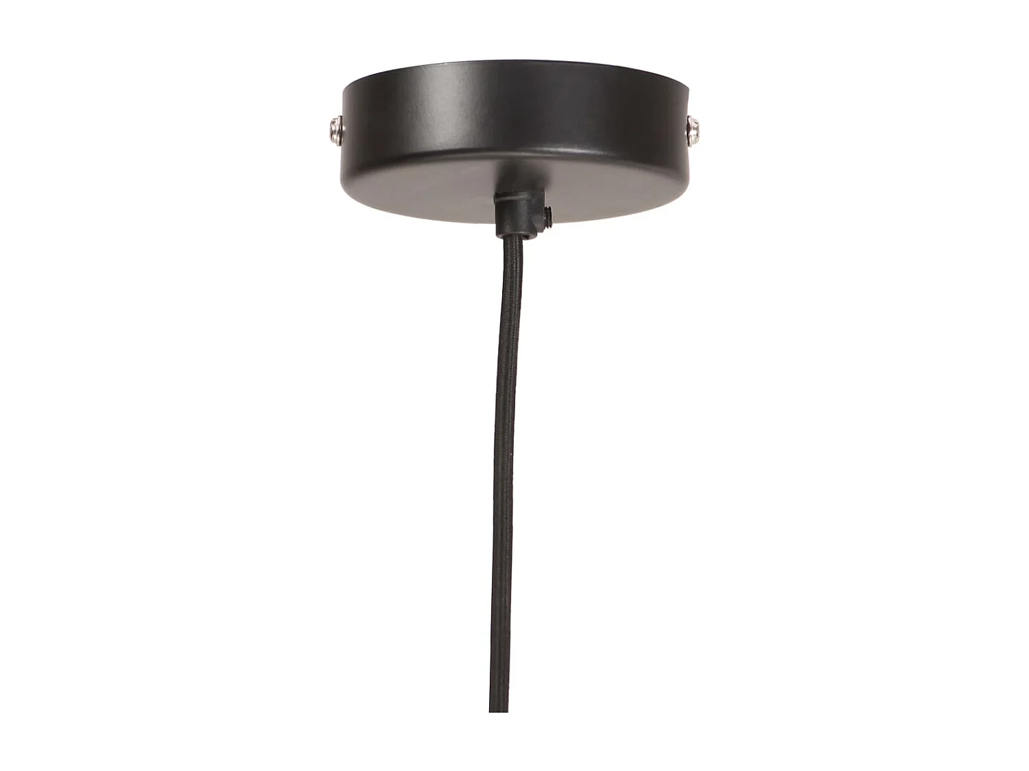 vidaXL Lampe suspendue industrielle 25 W Noir Rond 19 cm E27