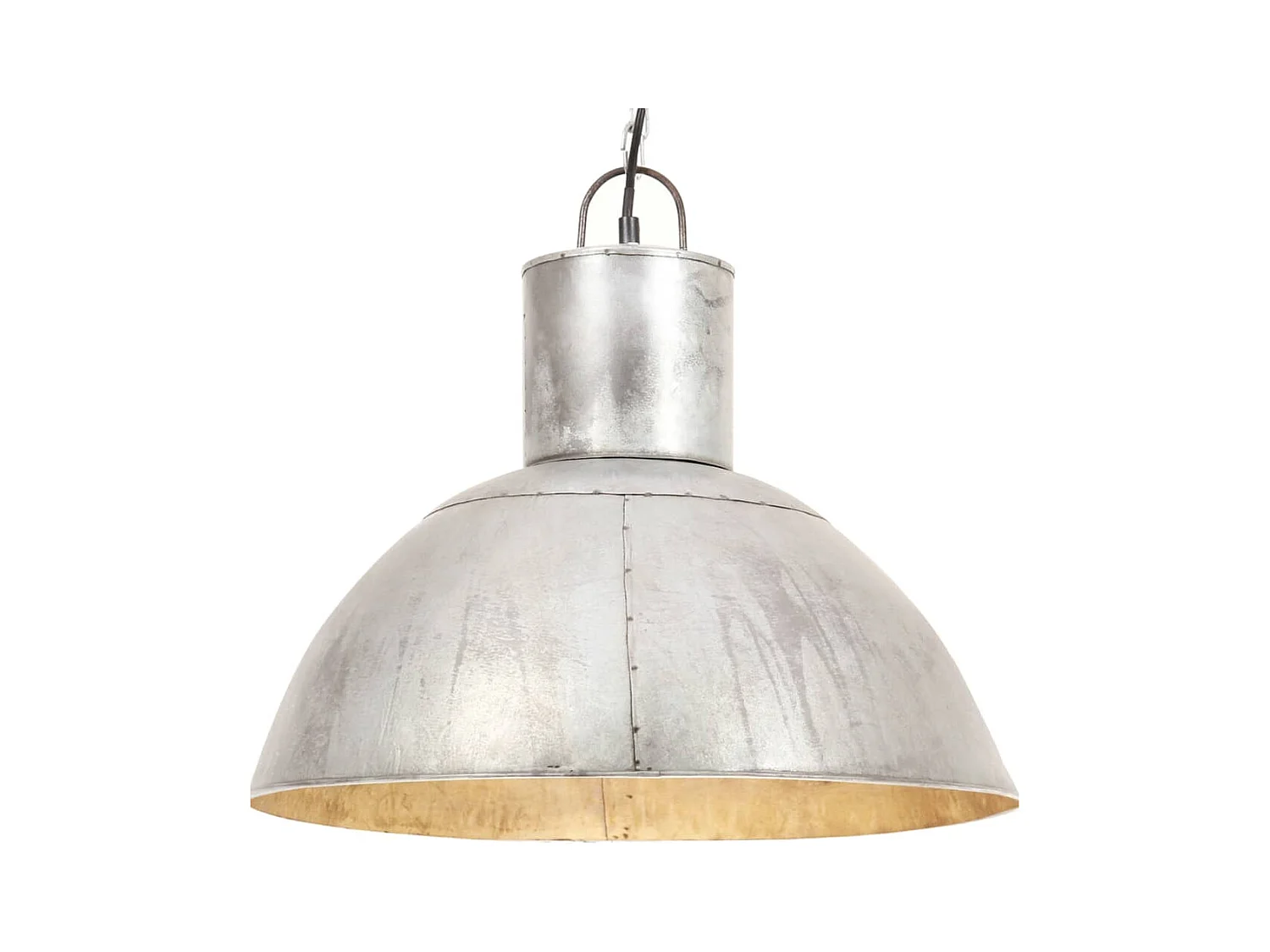 Lampe suspendue 25 W Argenté Rond 48 cm E27