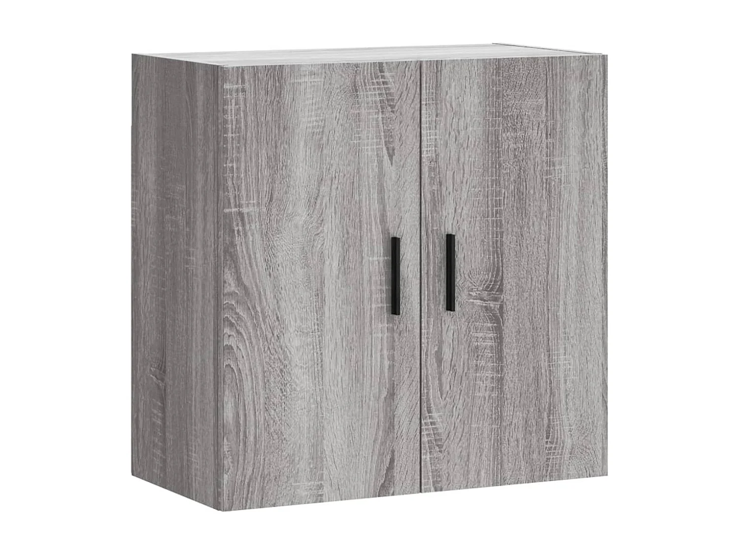 Armoire murale sonoma gris 60x31x60 cm bois d'ingénierie