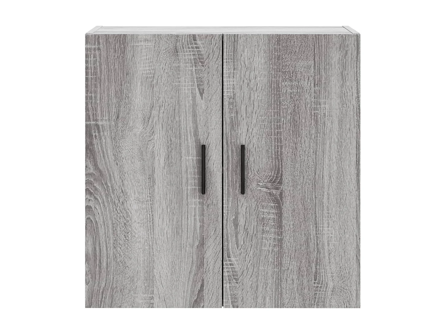 Armoire murale sonoma gris 60x31x60 cm bois d'ingénierie