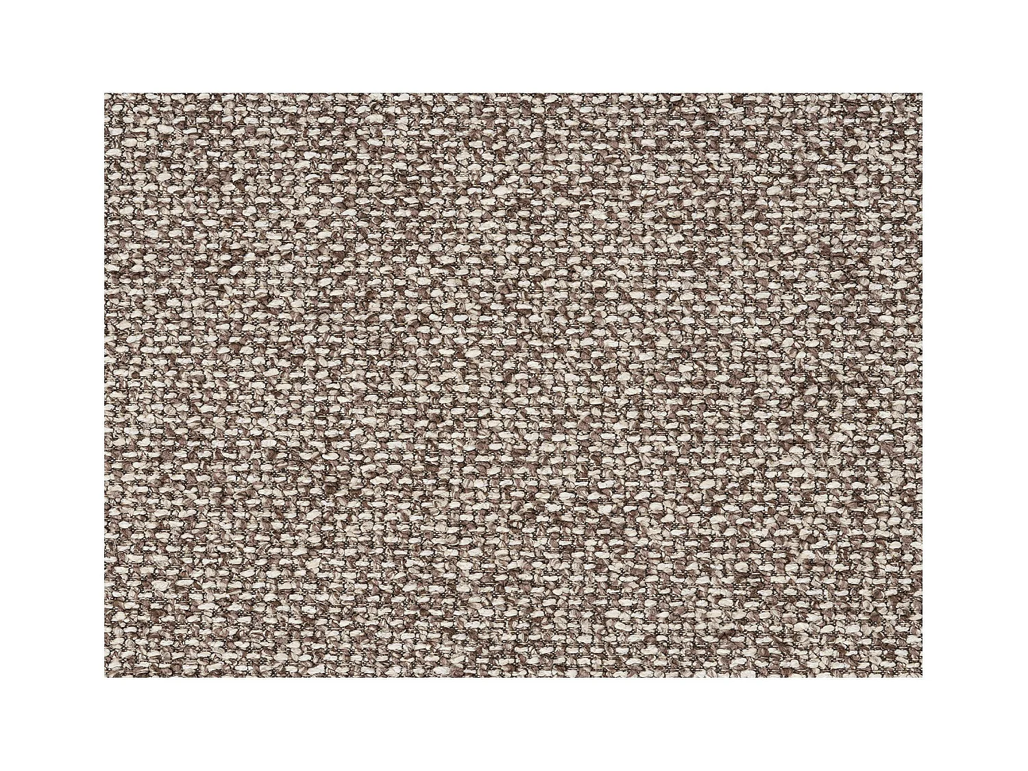 Canapé 4 places arrondi - marron, méridienne gauche BERLIN