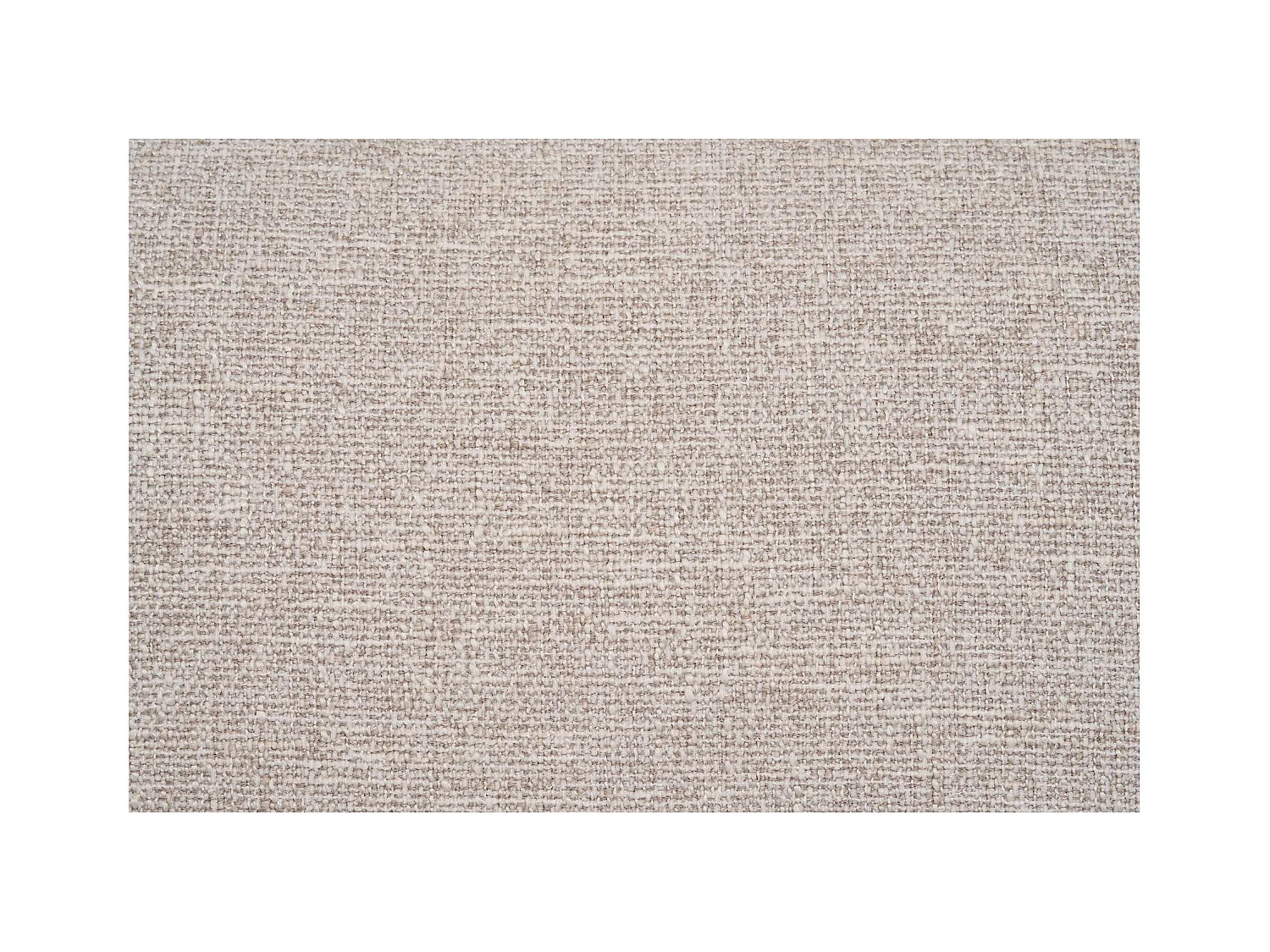 Canapé 4 places arrondi - sable, méridienne gauche BERLIN