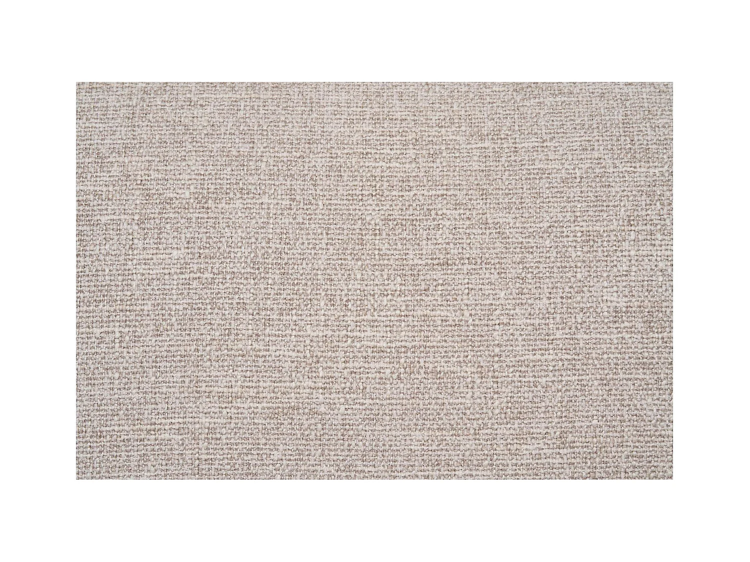 canapé 4 places arrondi - sable, méridienne droite BERLIN