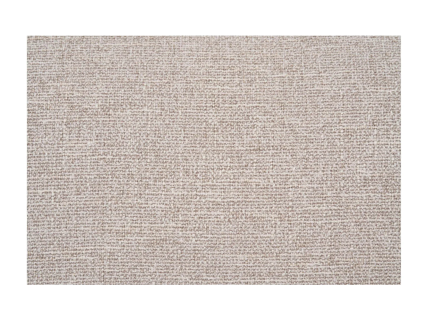 canapé 4 places arrondi - sable, méridienne droite BERLIN