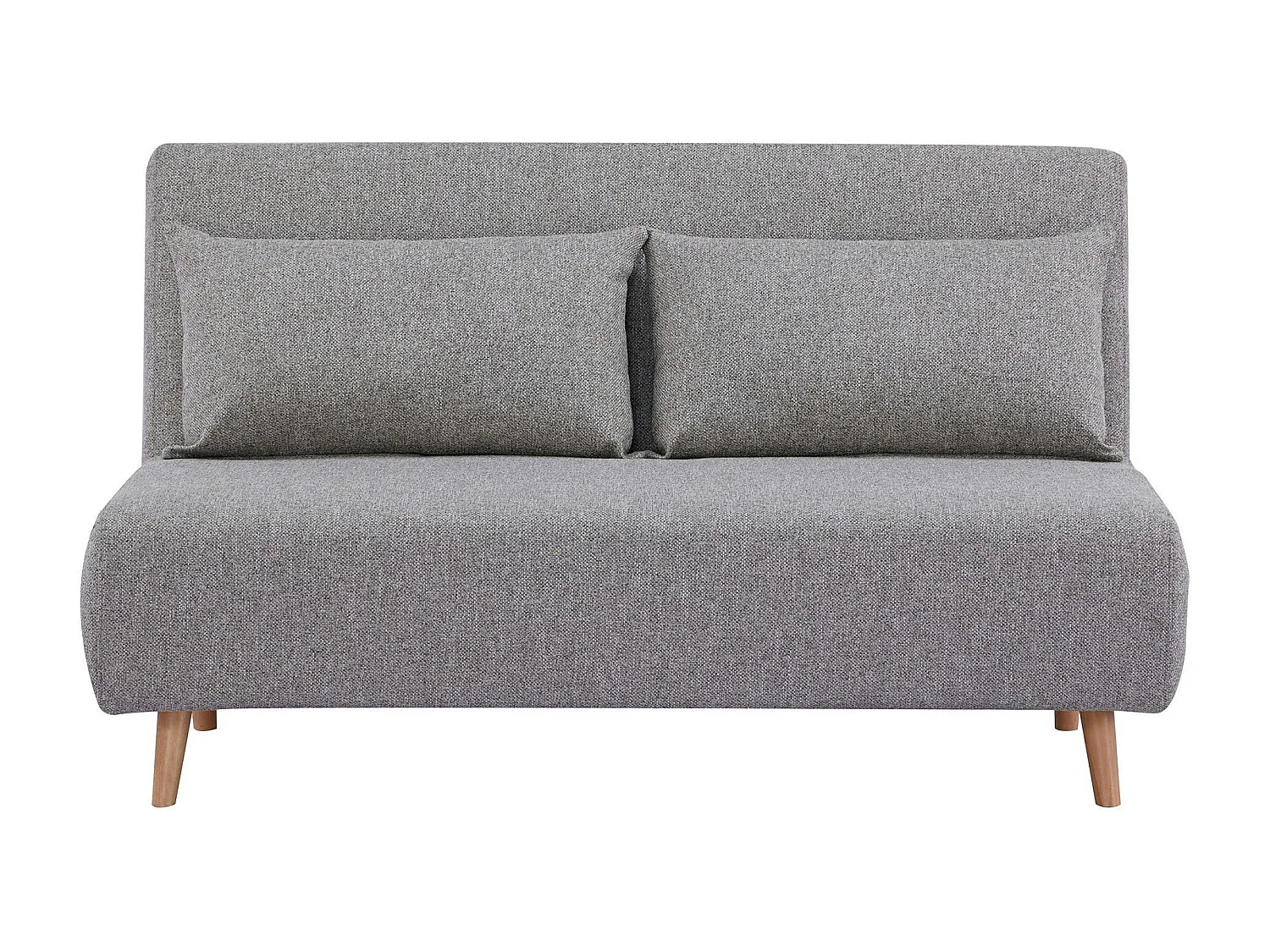 Canapé lit 2 places gris BERLIN