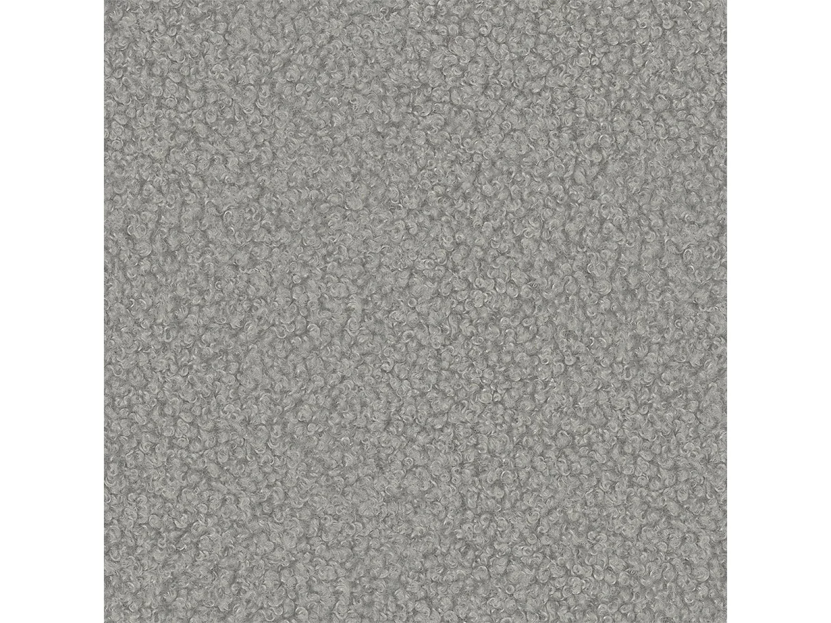 Canapé d'angle convertible 3 places en tissu gris clair CESAR