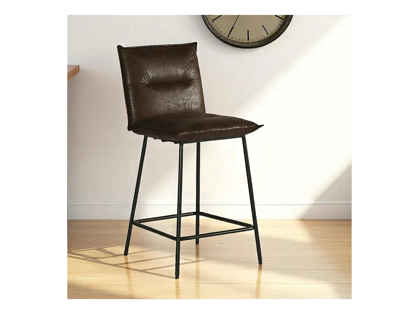 Chaise îlot central havane MALMOE (lot de 2)