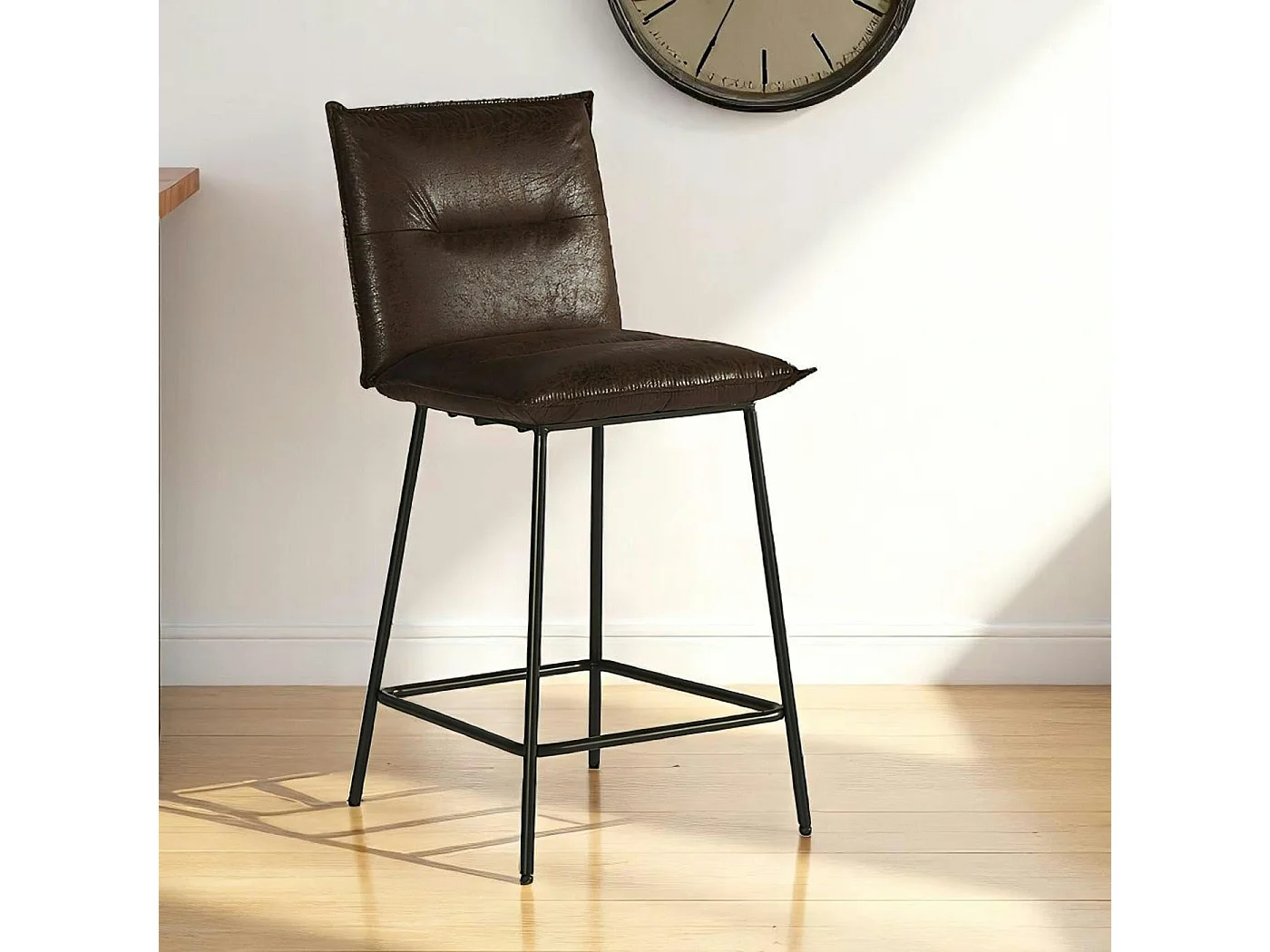 Chaise îlot central havane MALMOE (lot de 2)