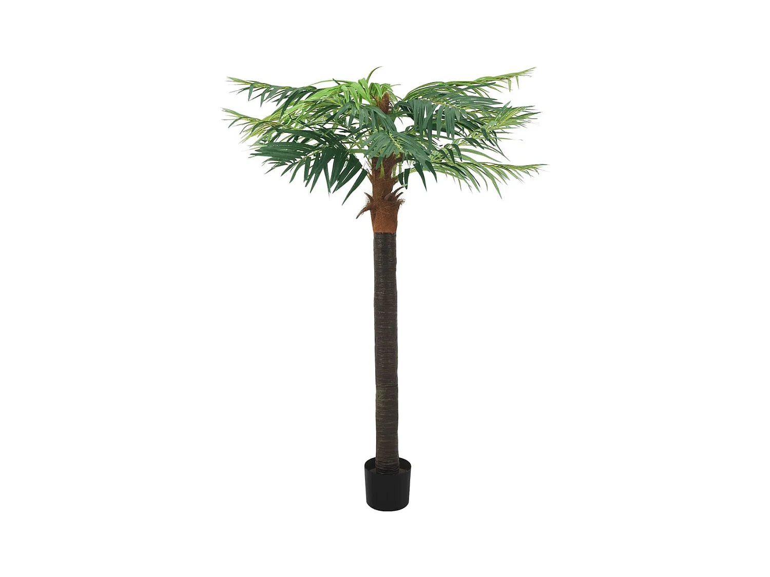 Künstliche Palme Phönix mit Topf 215 cm Grün