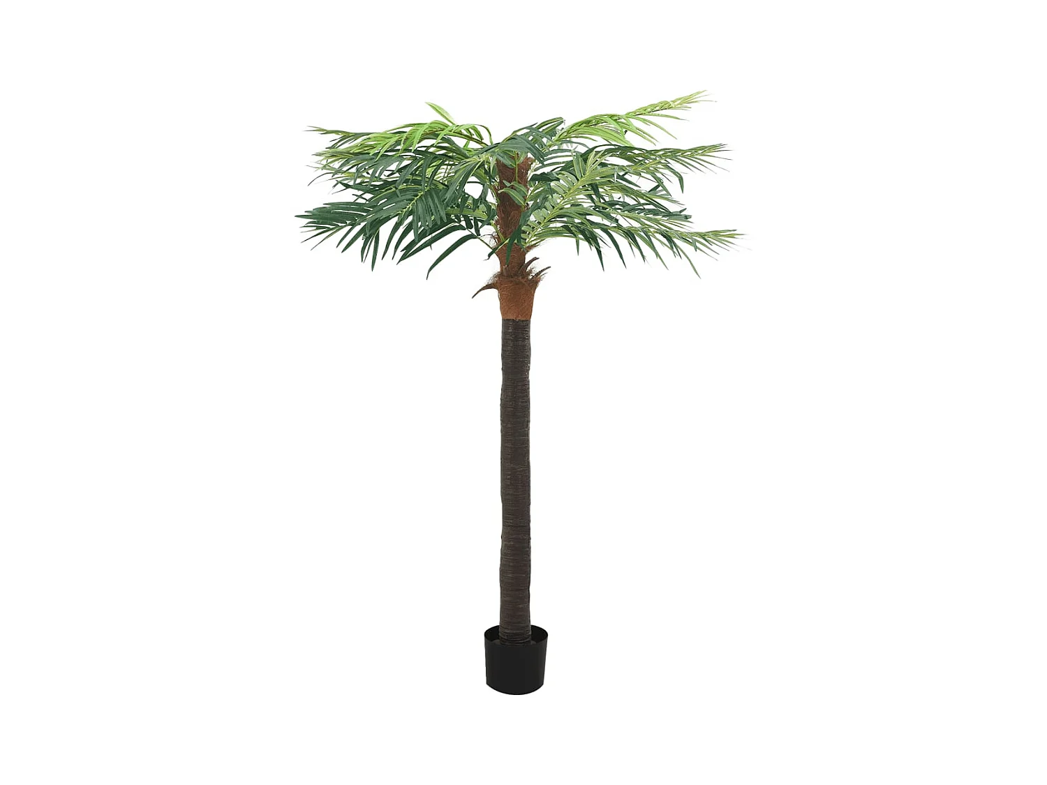 Künstliche Palme Phönix mit Topf 215 cm Grün