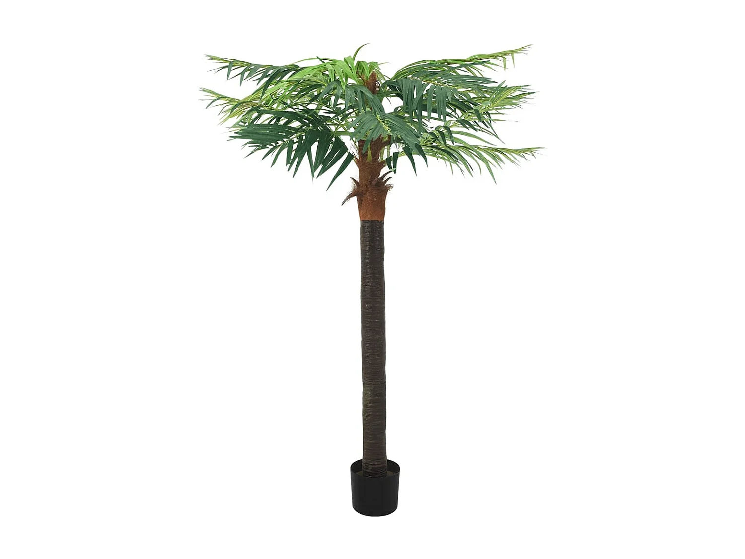 Künstliche Palme Phönix mit Topf 215 cm Grün