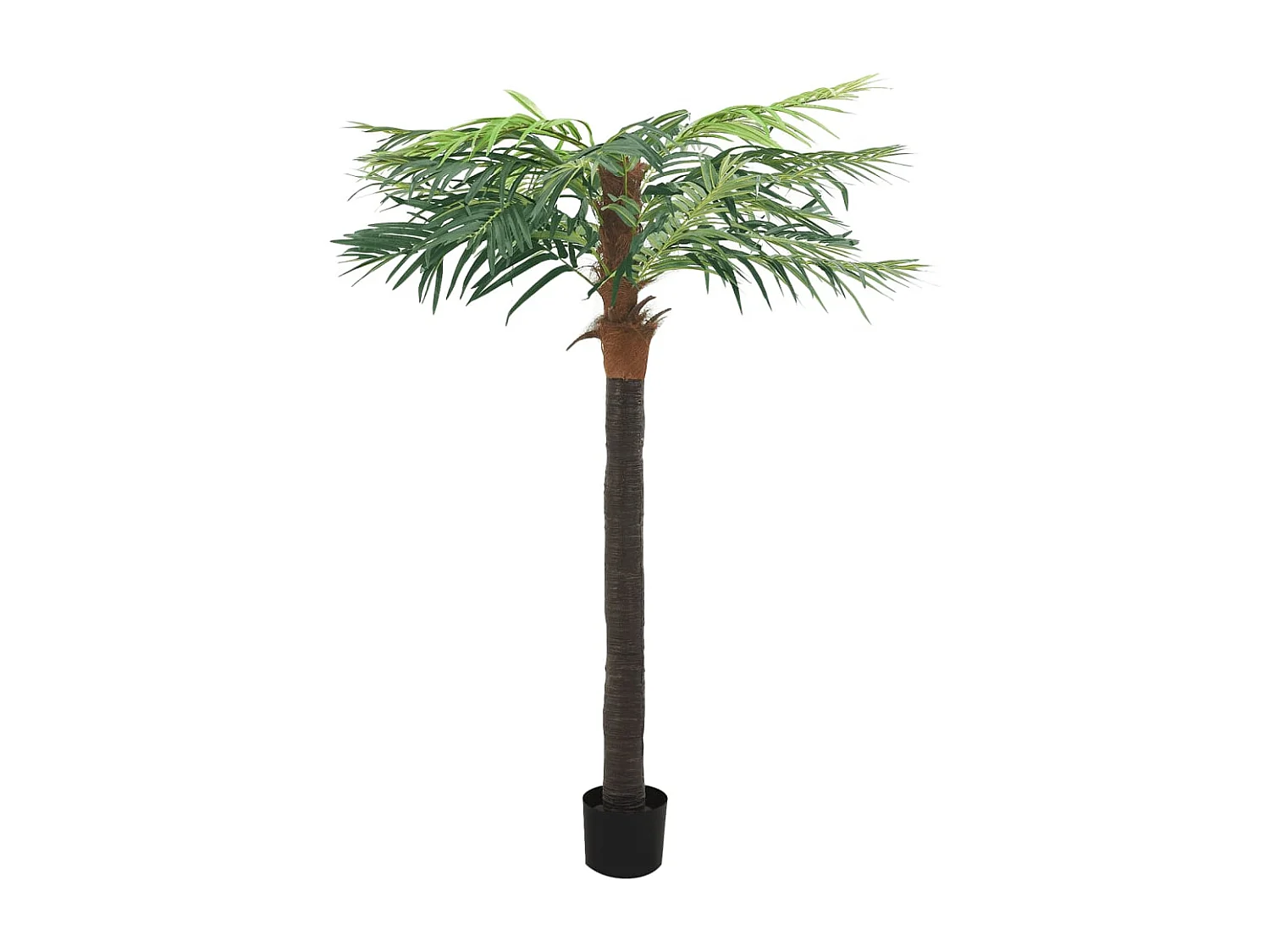 Künstliche Palme Phönix mit Topf 215 cm Grün