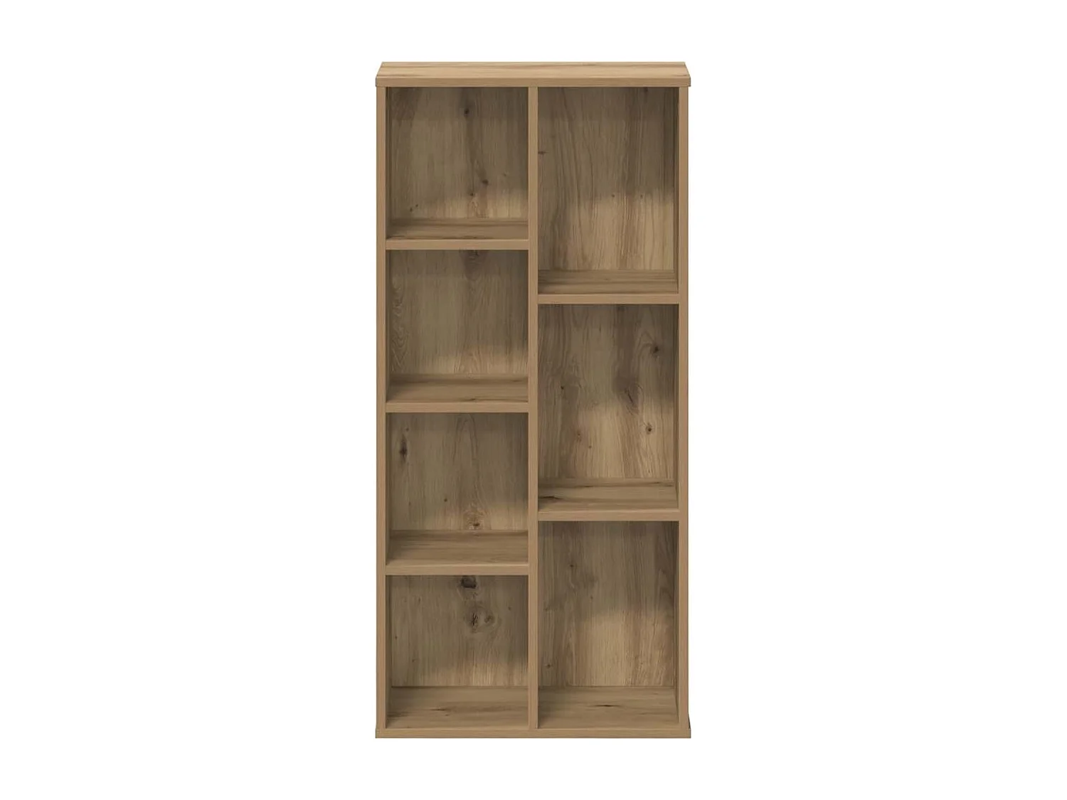 Bibliothèque chêne artisanal 50x25x105 cm bois d'ingénierie