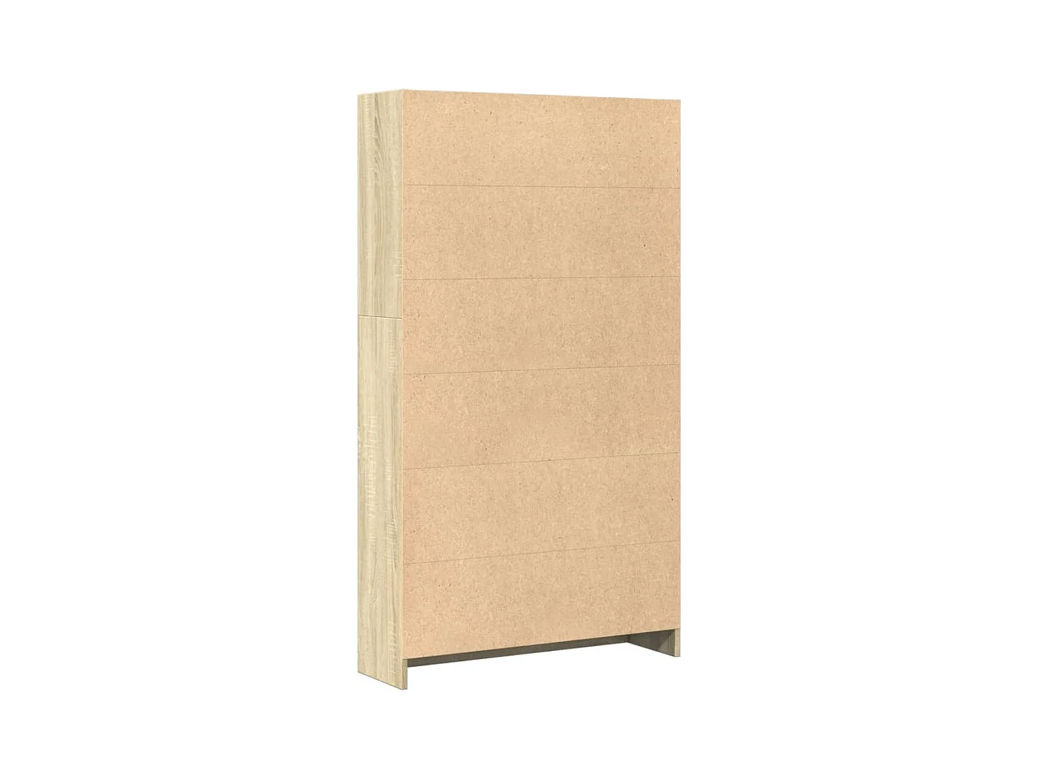Bücherregal Sonoma-Eiche 80x24x143 cm Holzwerkstoff