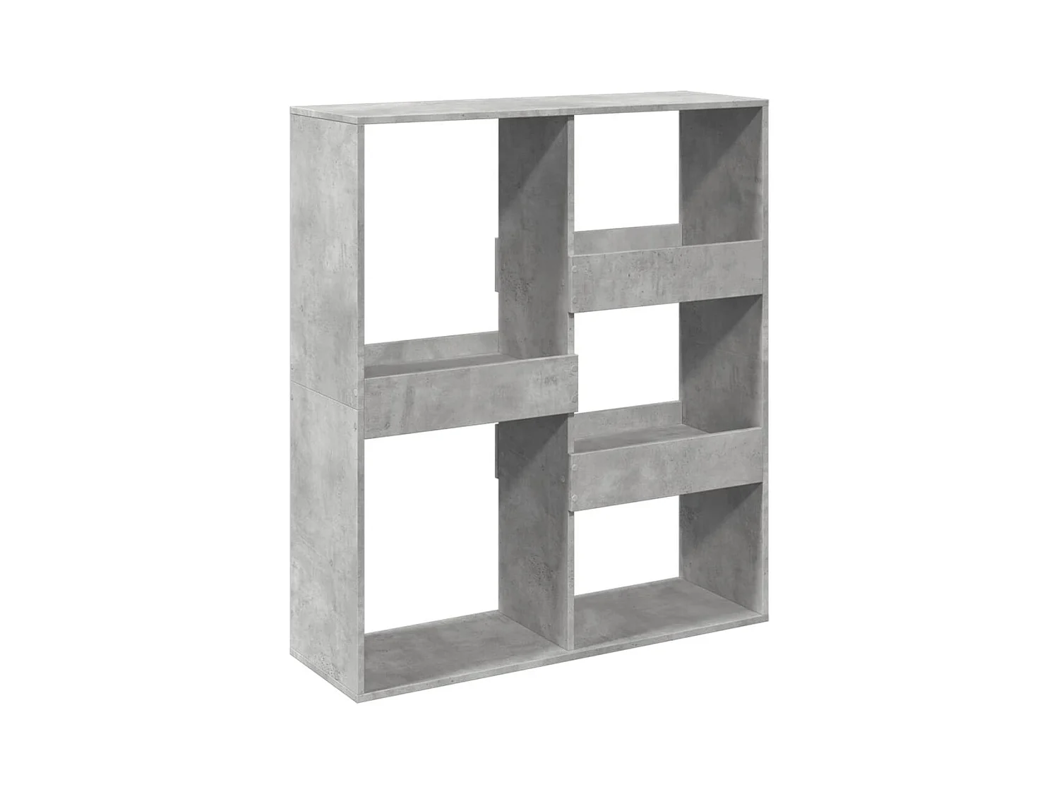 Estante/divisória 100x33x115 cm cor cinzento cimento