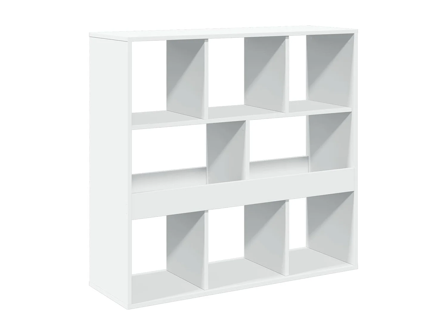 Bibliothèque/Séparateur de pièce blanc 100x33x94,5 cm