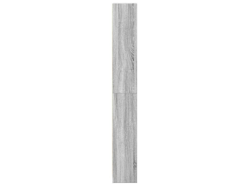 Libreria Grigio Sonoma 40x24x176 cm in Legno Multistrato