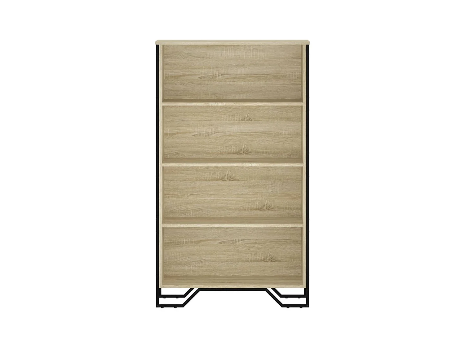 Bibliothèque chêne sonoma 80x31x137,5 cm bois d'ingénierie