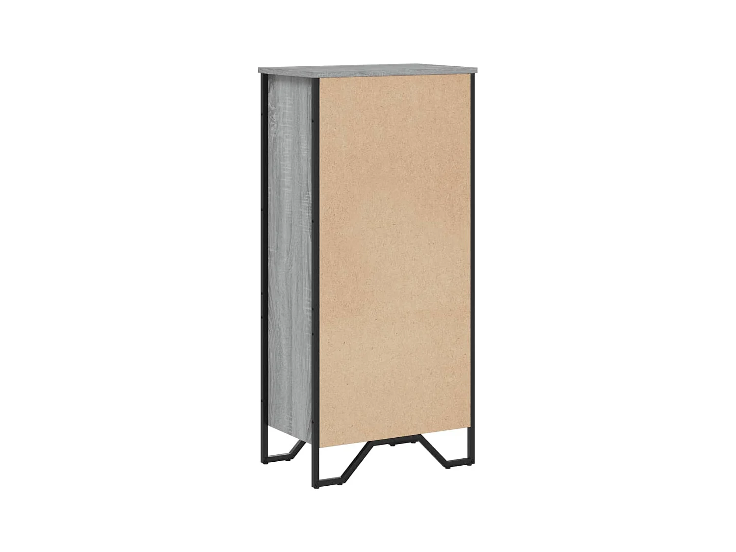 Estante 50x31x106 cm derivados de madeira cinzento sonoma