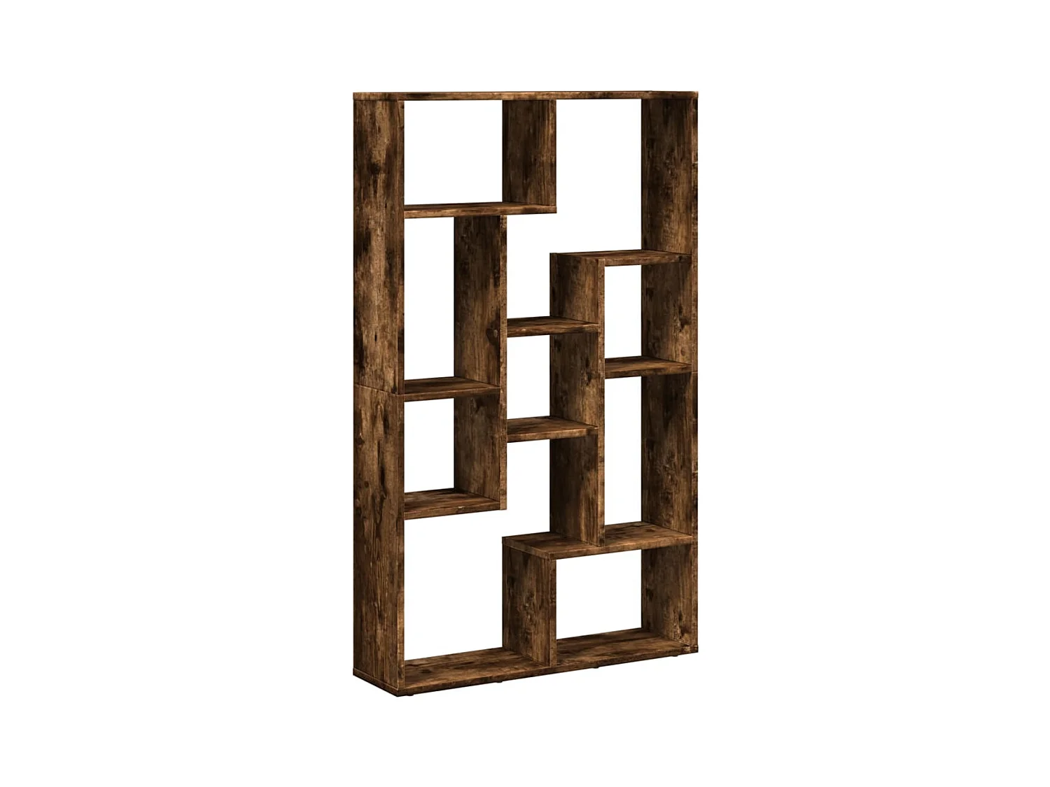 Estante 72x20x120 cm derivados de madeira carvalho fumado