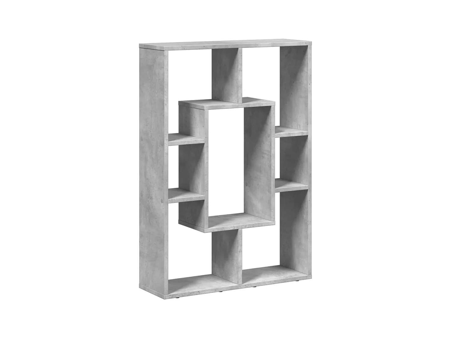 Libreria Grigio Cemento 63x20x90 cm in Truciolato