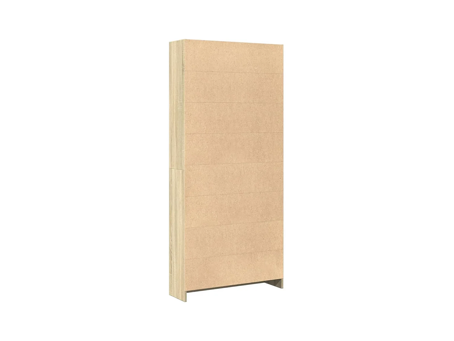 Bücherregal Sonoma-Eiche 80x24x176 cm Holzwerkstoff