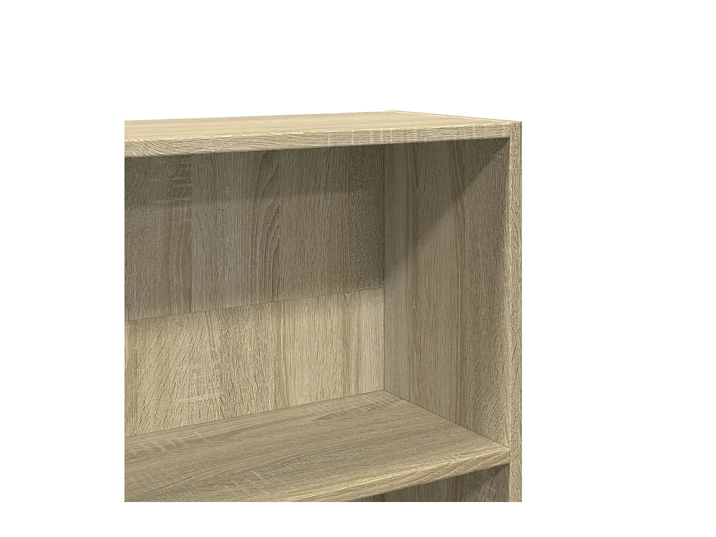 Bücherregal Sonoma-Eiche 80x24x176 cm Holzwerkstoff