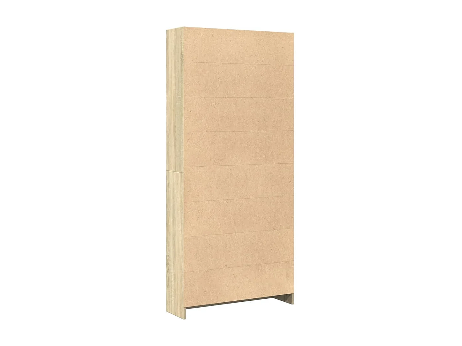 Librería roble Sonoma 80x24x176 cm madera de ingeniería