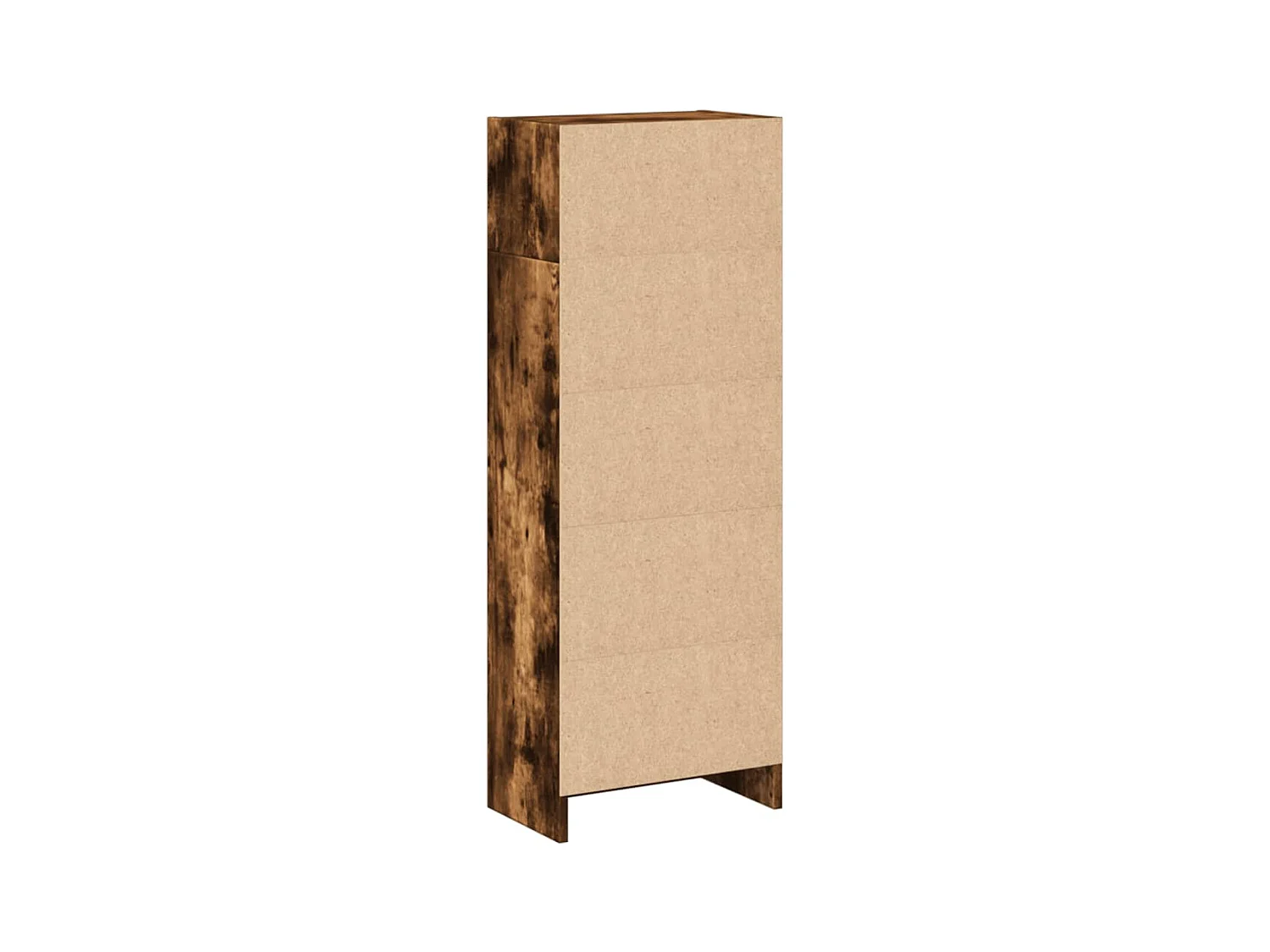 Bücherregal Räuchereiche 40x24x109 cm Holzwerkstoff