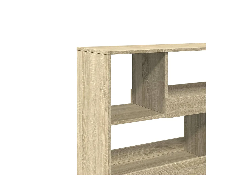 Boekenkast / kamerscherm 100x33x94,5 cm sonoma eikenkleurig