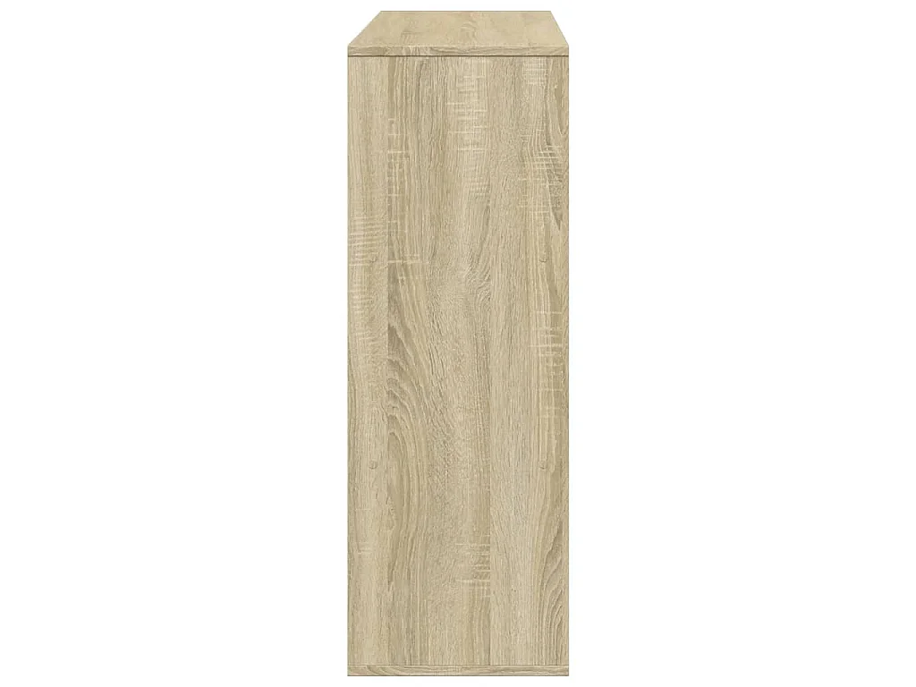 Estantería divisor de espacios roble Sonoma 100x33x94,5 cm