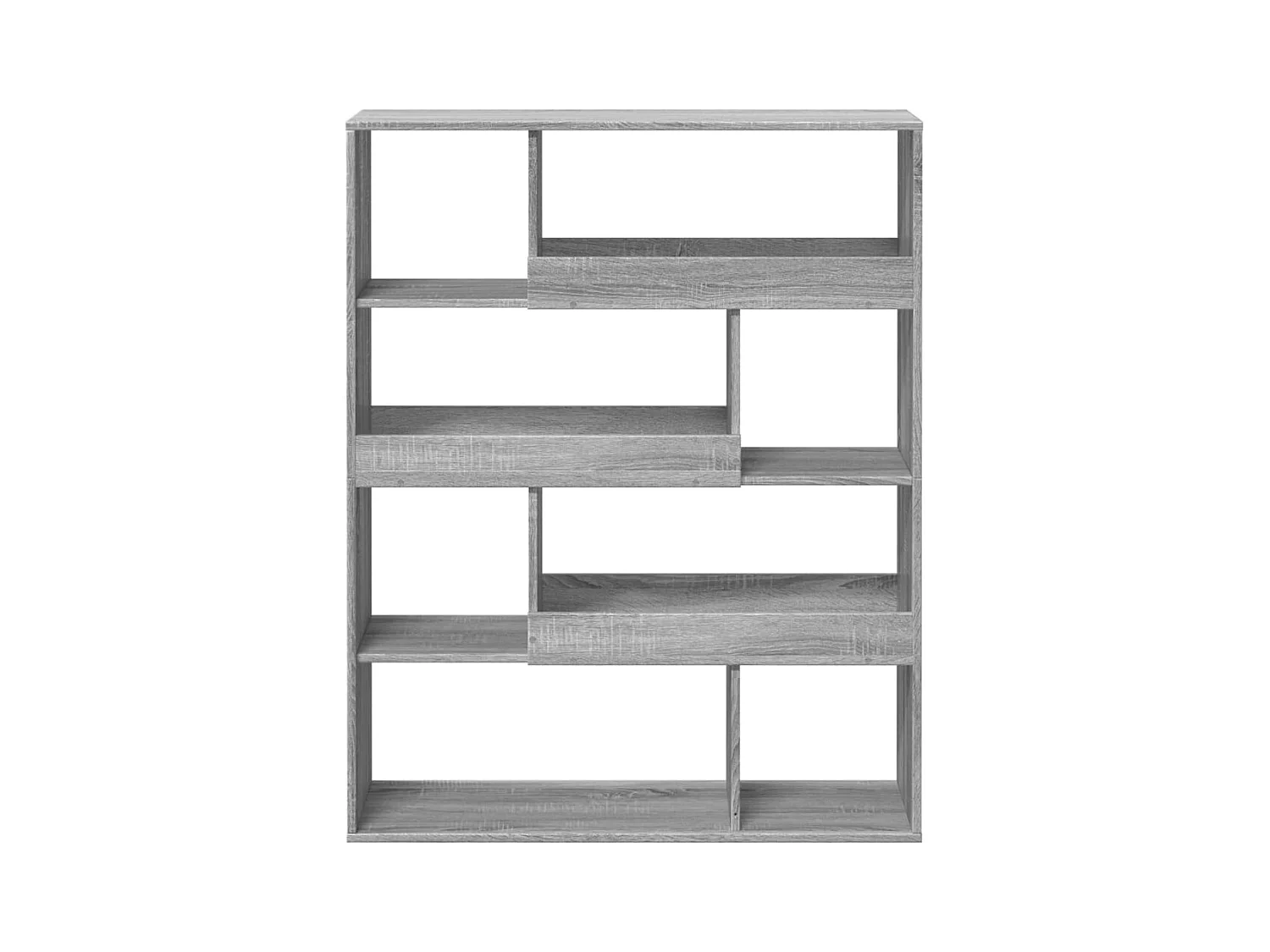 Estante 100x33x125,5 cm derivados de madeira cinzento sonoma