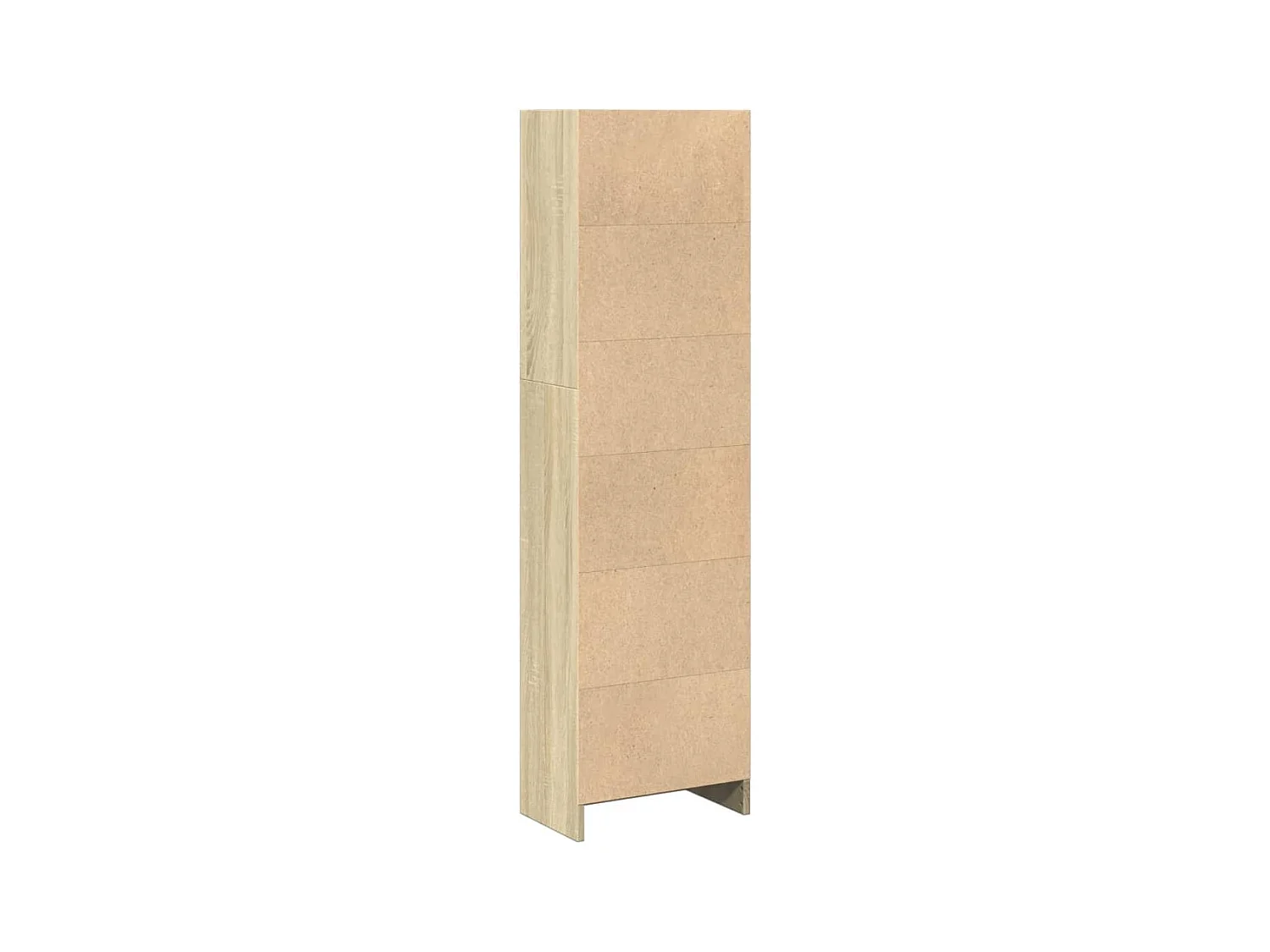 Estantería de madera de ingeniería roble Sonoma 40x24x143 cm