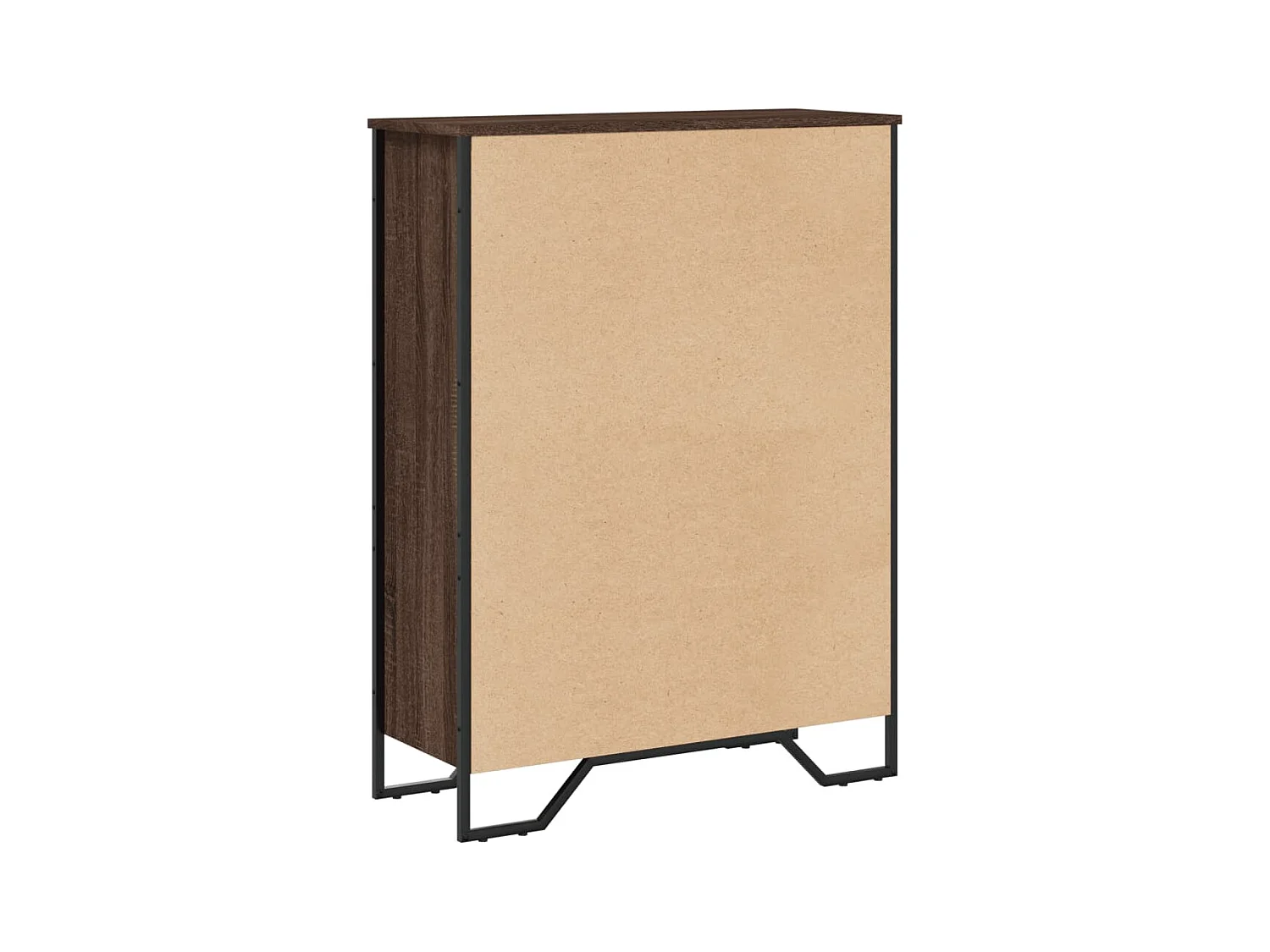 Libreria Rovere Marrone 80x31x106 cm in Legno Multistrato