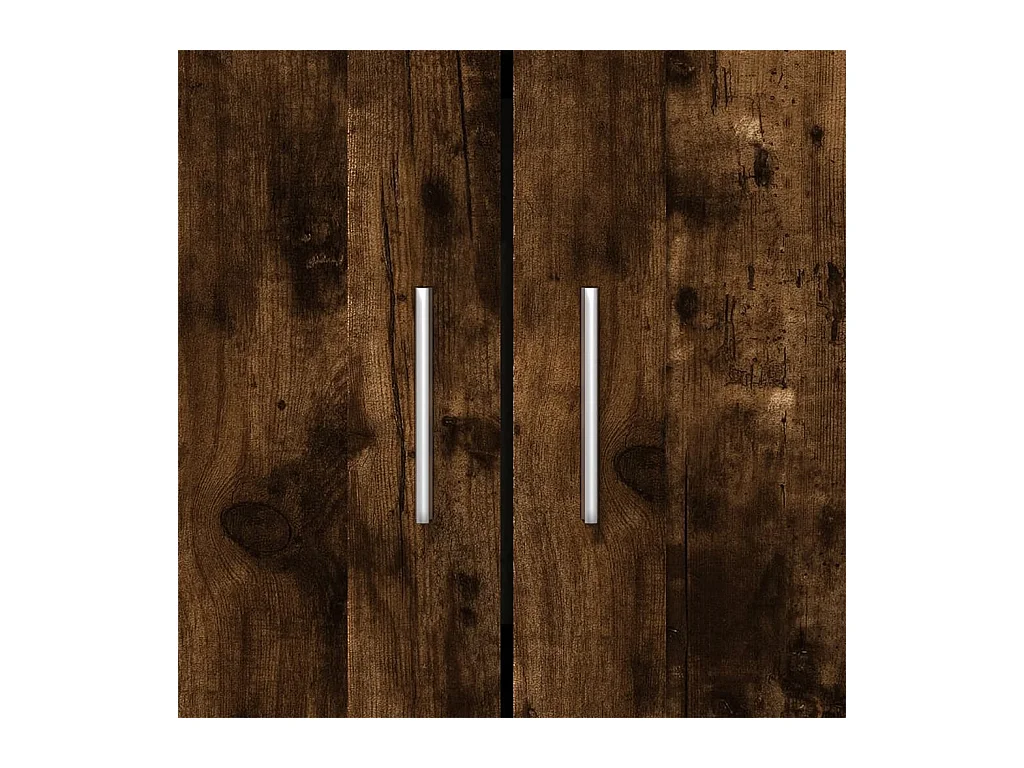 Libreria Rovere Fumo 82,5x30,5x115 cm in Legno Multistrato