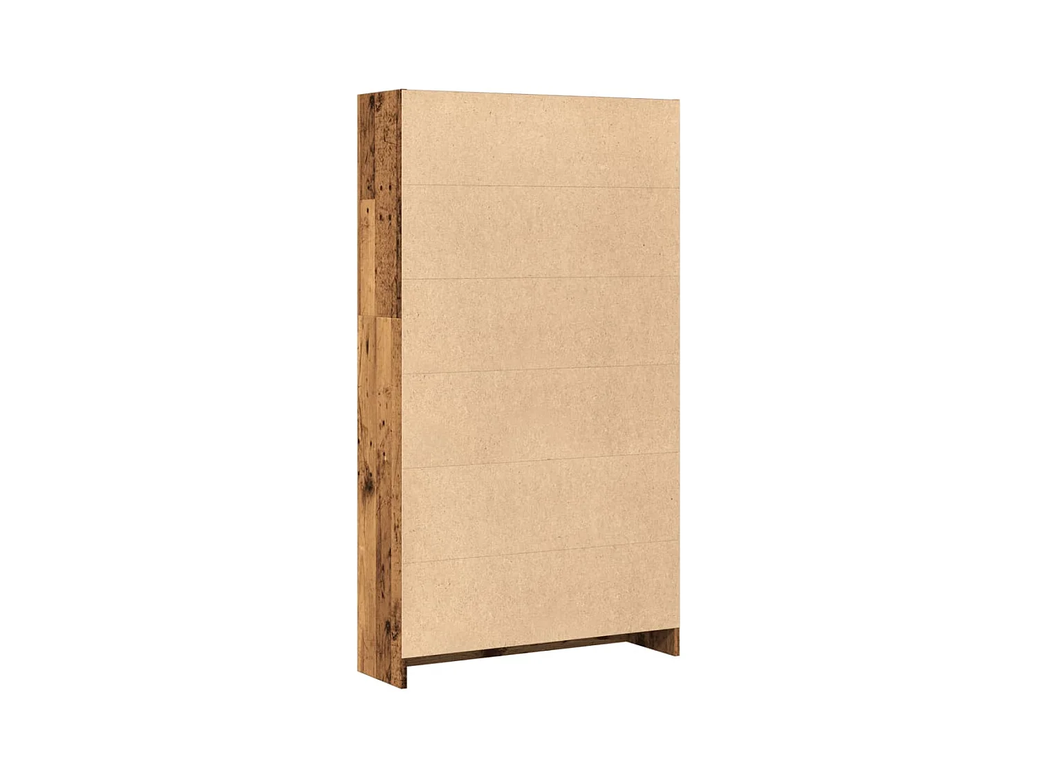 Libreria Legno Antico 80x24x143 cm in Legno Multistrato