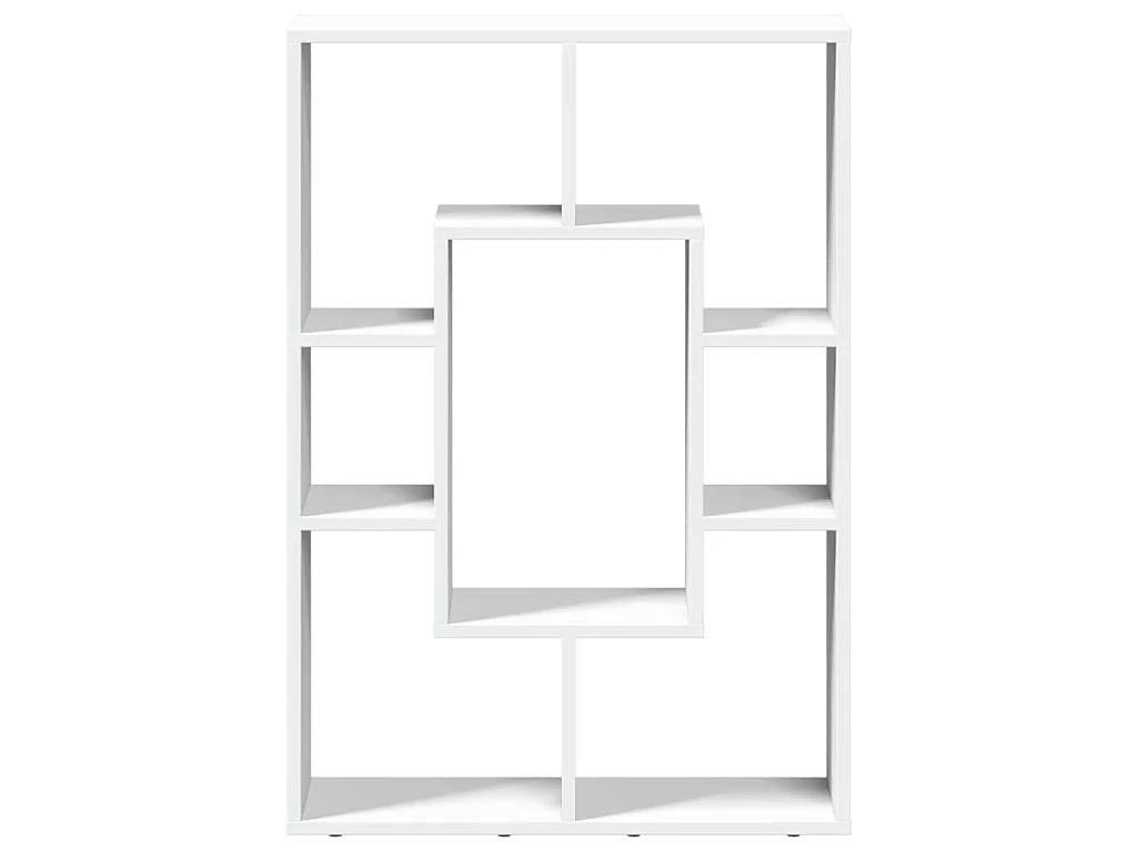 Bücherregal Weiß 63 x 20 x 90 cm Holzwerkstoff