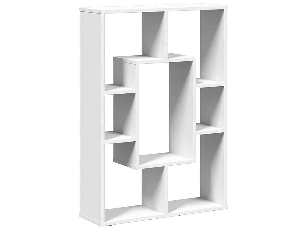Bücherregal Weiß 63 x 20 x 90 cm Holzwerkstoff
